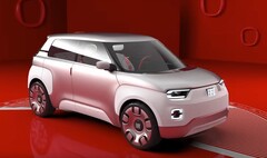 Le véhicule électrique de Fiat, inspiré de la Panda, ressemblera probablement au récent Concept Centoventi lors de son lancement. (Source de l'image : Fiat)
