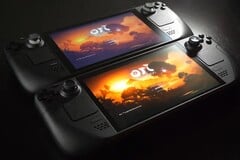 Version LCD originale et nouvelle version OLED (Image Source : Eurogamer)