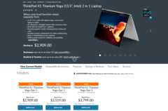 Lenovo ThinkPad X1 Titanium Yoga : un cabriolet 3:2 ultrafin arrive sur le marché américain