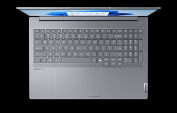 Clavier du Lenovo ThinkBook 16 G7+ (source de l'image : Lenovo)