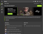 Nvidia GeForce Game Ready Driver 560.94 notes de mise à jour dans l'application Nvidia (Image source : Own)