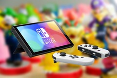 Nintendo a lancé la Switch OLED en octobre 2021 au prix de 350 dollars (source d&#039;image : Nintendo, Ryan Quintal sur Unsplash, édité)