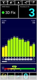 Test GPS : à l'extérieur