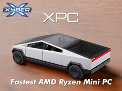 Le mini PC Xyber XPC est logé à l&#039;intérieur d&#039;une réplique de Cybertruck Tesla. (Source de l&#039;image : Xyber)