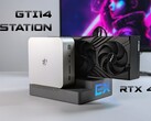 La station d'accueil Beelink EX eGPU se connecte à un emplacement PCIe 4.0 x8 des mini PC compatibles (Source de l'image : ETA Prime)