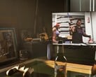 Une capture d'écran de la bande-annonce 2 de GTA VI montrant une manette de PlayStation 4