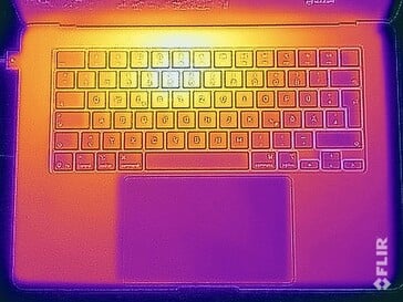 Test de résistance aux températures de surface (en haut)