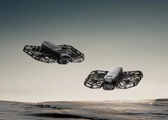 Les HoverAir X1 Pro et X1 Pro Max, contrairement au X1 original, peuvent voler au-dessus de l&#039;eau, de la neige et des falaises (Image source : HoverAir)