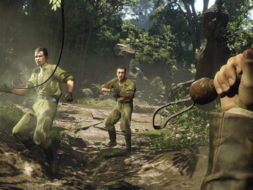 Indiana Jones et le Grand Cercle combat PS5 (Source : Sony PlayStation Store)