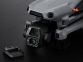 Module de caméra DJI Air 3S. (Source de l'image : @Quadro_News)