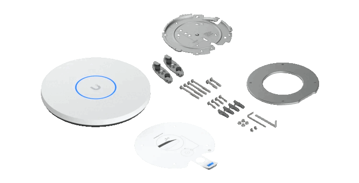 Contenu de la boîte de la nouvelle série U7 Pro (Image source : Ubiquiti)