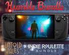L'offre groupée Indie Roulette expirera le 2 août 2025. Sur la photo : Steam Deck avec The Hong Kong Massacre. (Source de l'image : Steam et Humble Bundle - édité)