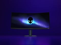 L&#039;Alienware AW3425DWM (photos) offre une résolution de 3440x1440. (Source de l&#039;image : Alienware)