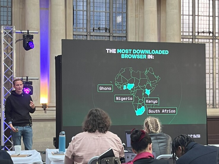 Opera a pris la tête du marché dans plusieurs pays - si vous ne tenez pas compte des navigateurs préinstallés. (Image : Andreas Sebayang/Notebookcheck.com)