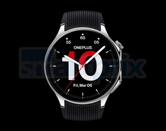 La OnePlus Watch 3 serait dotée d&#039;un nouveau design et d&#039;une couronne digitale. (Source de l&#039;image : SmartPrix)