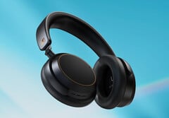 L&#039;Accentum Wireless Special Edition est disponible en noir avec des accents dorés. (Source : Sennheiser)