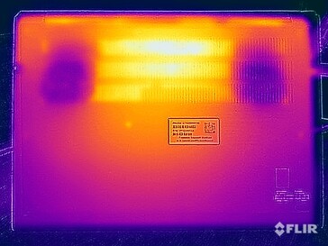 Test de résistance aux températures de surface (en bas)