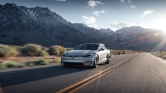 La Tesla Model S peut théoriquement parcourir plus de 400 miles en une seule charge. (Source de l&#039;image : Tesla)