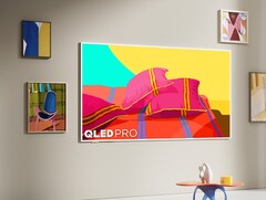 La TCL NXTFRAME 4K QLED Smart Google TV est conçue pour ressembler à une œuvre d&#039;art. (Source de l&#039;image : TCL)