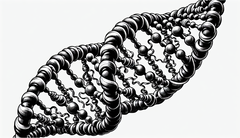 Une nouvelle technique de stockage de l&#039;ADN utilise l&#039;&quot;impression&quot; épigénétique pour augmenter la vitesse et réduire les coûts (Source de l&#039;image : DALL-E 3)