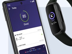 Le futur Fitbit AI Sleep Lab pourrait s&#039;ajouter aux fonctions de suivi du sommeil basées sur les applications existantes (ci-dessus). (Source de l&#039;image : Fitbit)