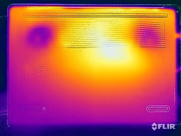 Test de résistance aux températures de surface (en bas)