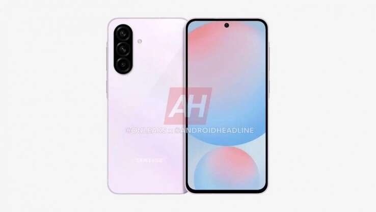 Une fuite sur le rendu du Galaxy A56 révèle une nouvelle conception du module de l'appareil photo. (Source de l'image : Android Headlines)