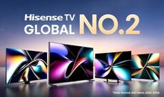 Hisense se déclare à nouveau numéro 2 sur le marché des téléviseurs. (Source de l&#039;image : Hisense)