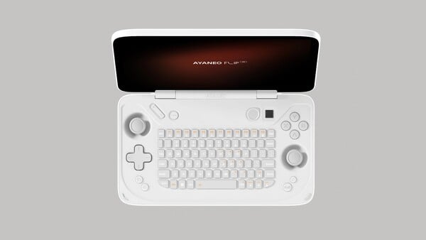 L'Ayaneo Flip est disponible en deux versions, dont l'une comporte un clavier au lieu d'un second écran. (Source de l'image : Ayaneo)