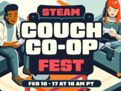 Le festival Couch Co-op de Steam se déroule jusqu&#039;au 17 février (image source : Steam)