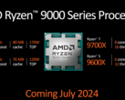 AMD prévoit une modification de dernière minute pour la Ryzen 7 9700X (image via AMD)
