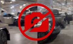 Tesla a publié une note interne interdisant toute photographie du Cybertruck sous peine de sanctions disciplinaires. (Source de l&#039;image : randomness2646 sur TikTok / Flaticons - édité)