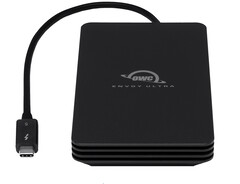 OWC ouvre les pré-commandes pour le SSD externe Envoy Ultra avec connectivité Thunderbolt 5. (Source de l&#039;image : OWC)