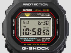 La Casio G-Shock DW5000R-1A sera lancée aux États-Unis en décembre 2024. (Source de l&#039;image : Casio)