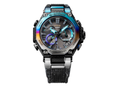 La Casio G-SHOCK MTG-B2000YST-1AER &quot;Storm Chaser&quot; Edition, au prix de £1,299 (~$1,670) sur le site web de Casio UK (Image source : Casio)