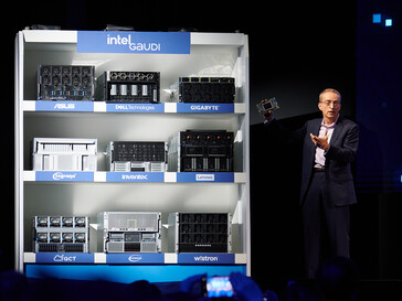 Le partenaire Gaudi 3 d'Intel (photo : Andreas Sebayang/Notebookcheck.com)