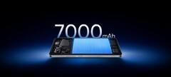 Le Realme Neo 7, lancé en décembre, est doté d&#039;une grande batterie de 7 000 mAh. (Source de l&#039;image : Realme)