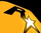 Le logo monolithique de Rockstar Games apparaît (Source de l'image : Rockstar Games avec modifications)