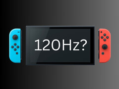 Switch 2 avec un écran 120Hz (Source : Nintendo of America)