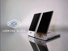 Le Looking Glass Go est disponible en blanc et en transparent (Image Source : Looking Glass)