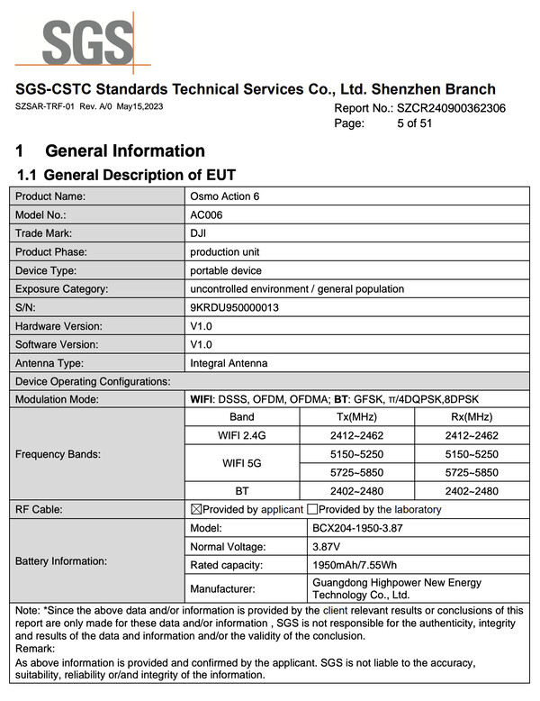 (Source de l'image : SGS via FCC)