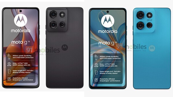 Le Moto G75 devrait être proposé à un prix situé entre le Moto G55 et le Moto G85. (Source de l'image : 91Mobiles)