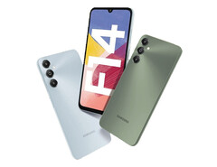 Le Galaxy F14 4G est disponible en plusieurs couleurs, mais avec une seule configuration de mémoire. (Source de l&#039;image : Samsung)