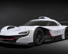 Le concept de course électrique STI E-RA développe 1 073 chevaux. (Image source : STI)