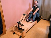 Test du Decathlon Domyos Woodrower : rameur banc intelligent sans prise de courant
