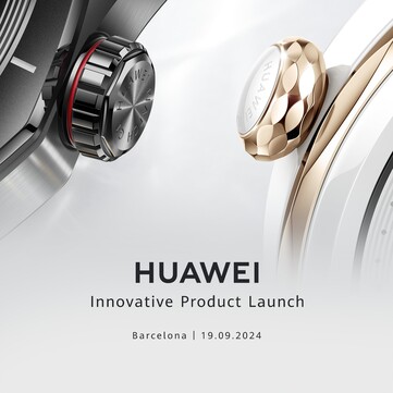 Une image qui semble montrer la Huawei Watch GT 5 (Source : Huawei via X)