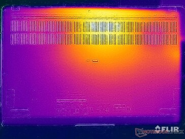 Test de résistance aux températures de surface (face inférieure)