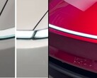 La barre lumineuse de la nouvelle Model Y et les interstices du capot peuvent sembler mal alignés (Source de l'image : ProjectRCC)