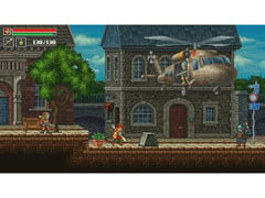 Guns of Fury présente une esthétique 16 bits magnifique et croustillante, fortement inspirée du classique Metal Slug de SNK (Image Source : Steam)