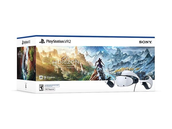 Le bundle PSVR2 Horizon Call of the Mountain sera vendu au même prix que l'édition standard. (Source de l'image : Sony)